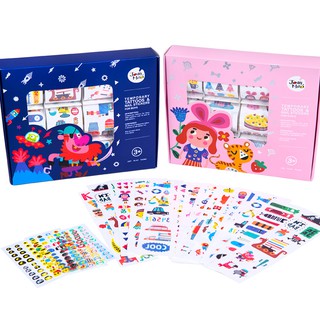 Joan Miro - Temporary Tattoos And Nail Stickers สติ๊กเกอร์แทททูและสติ๊กเกอร์เล็บ ของเล่นเด็กเสริมพัฒนาการ 2-3ขวบขึ้นไป