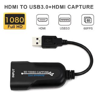 การ์ดวิดีโอเกมขนาดกะทัดรัด hdmi to usb 3 . 0 grabber