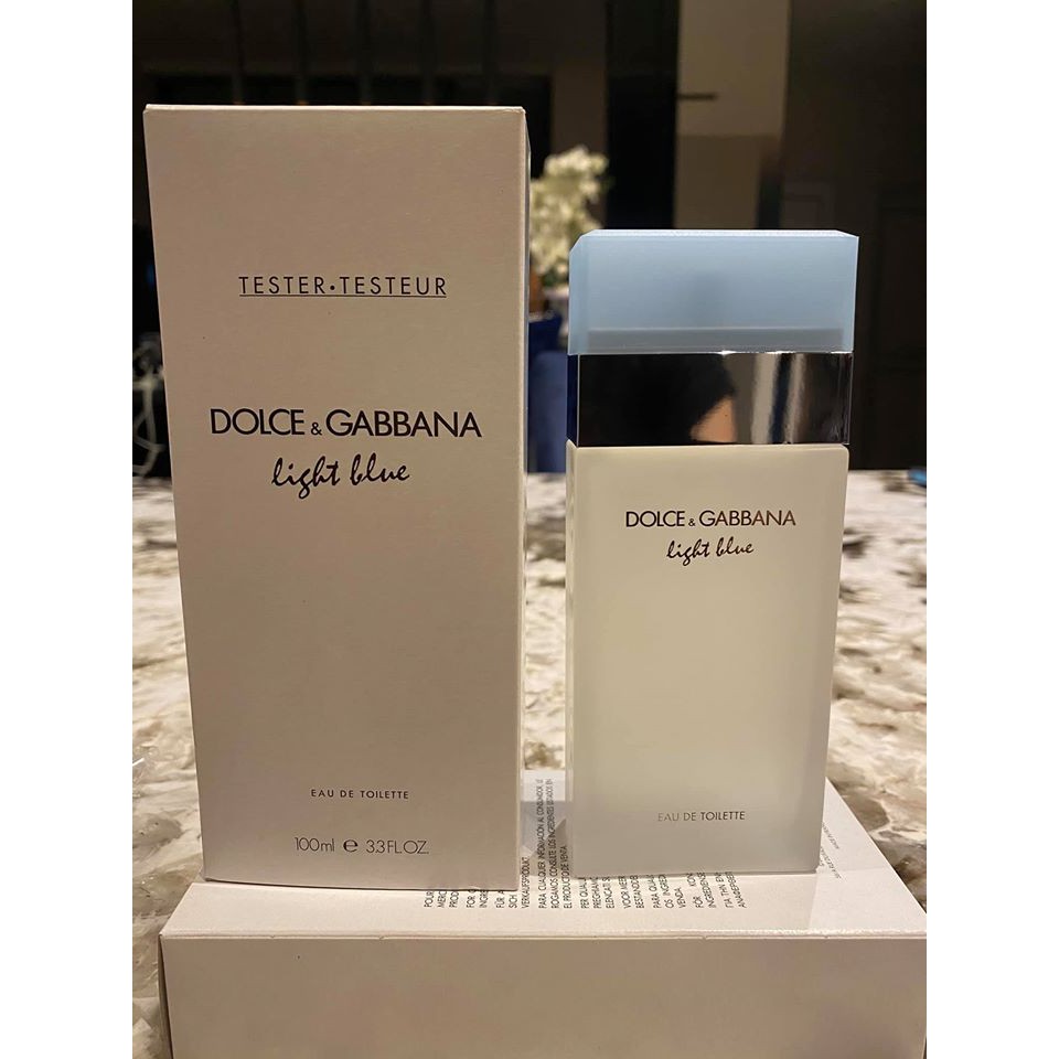 D&G light blue  น้ำหอม ร้านนี้ขายถุกและของแท้ 100%