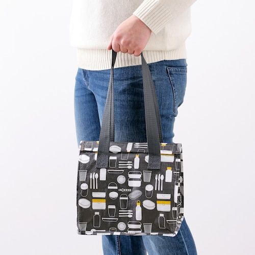 พร้อมส่ง กระเป๋าถือ กระเป๋าช้อปปิ้ง พิมพ์ลาย IKEA IKEA น้ําหนักเบา พับได้ เข้าได้กับทุกชุด สําหรับใส่กล่องอาหารกลางวัน