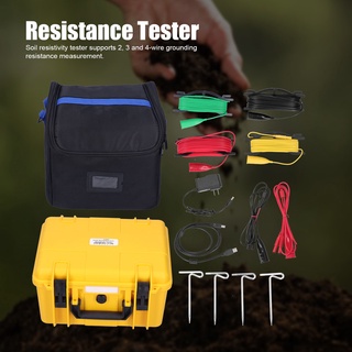 Earth tester Etcr3100C เครื่องทดสอบความต้านทานของดินแบบดิจิตอล Us Ac 100`240V เครื่องวัดความต้านทานดิน แบบดิจิตอล