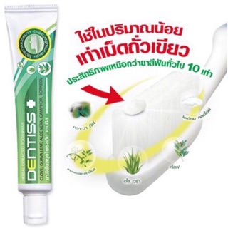 ยาสีฟันสมุนไพรสกัด เดนทิส Mistine Herbal Extracted Toothpaste Dentiss 40g.