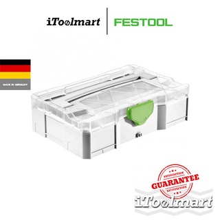 FESTOOL กล่องเครื่องมือ  MINI-Systainer 203813 T-LOC SYS-MINI 1 TL TRA