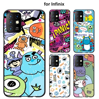 เคส Infinix Note 12 8 10 11 11S Zero X  X676C X676B X671 X671B PRO 4G นิ่ม ลายการ์ตูน