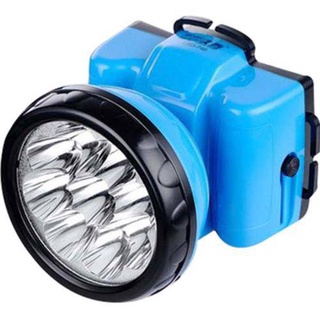 ไฟฉายคาดหัว 12 ดวง ชาร์จได้ LED RECHARGEABLE HEAD LIGHT - MR.DIY LED-722B