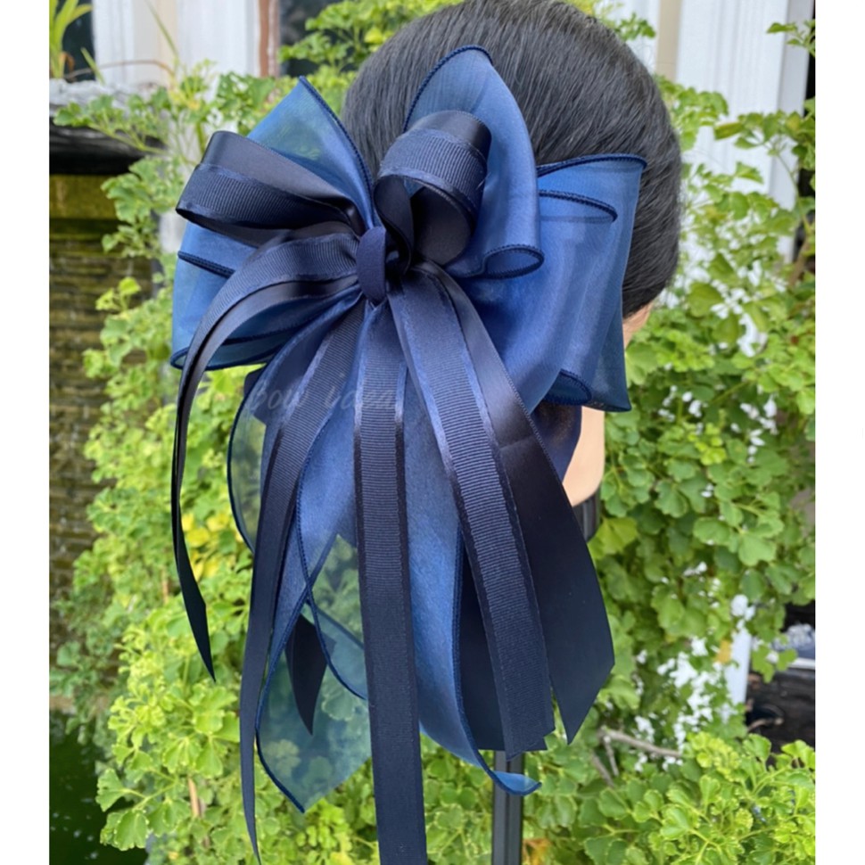 bow โบว์ติดผม เน็ตติดผม เน็ตคลุมผม กิ๊บติดผม เครื่องประดับผม แฟชั่น โบว์ใหญ่ โบว์พยาบาล ริบบิ้นโบว์
