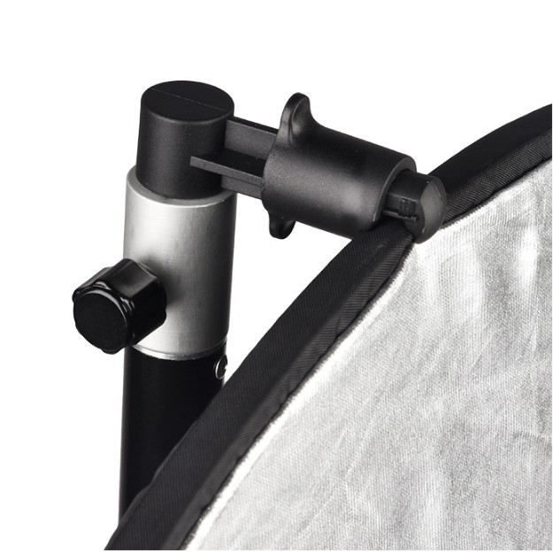 ที่จับแผ่น รีเฟคReflector mountตัวแปลงจับแผ่นรีเฟลคใช้งานง่าย สามารถแปลงขาตั้งธรรมดาให้ จับแผ่น รีเฟ