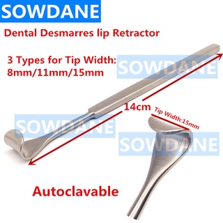 Dental Implant Desmarres Lip Retractor Mouth Opener Cheek Retractor Stainless Steel Autoclavablen Dental Orthodontic Ins