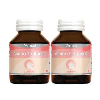 🔥2ขวด 329  🔥 Amsel Amino Collagen 40 แคปซูล บำรุงผิวพรรณ ลดเลือนริ้วรอย บำรุงข้อต่อ