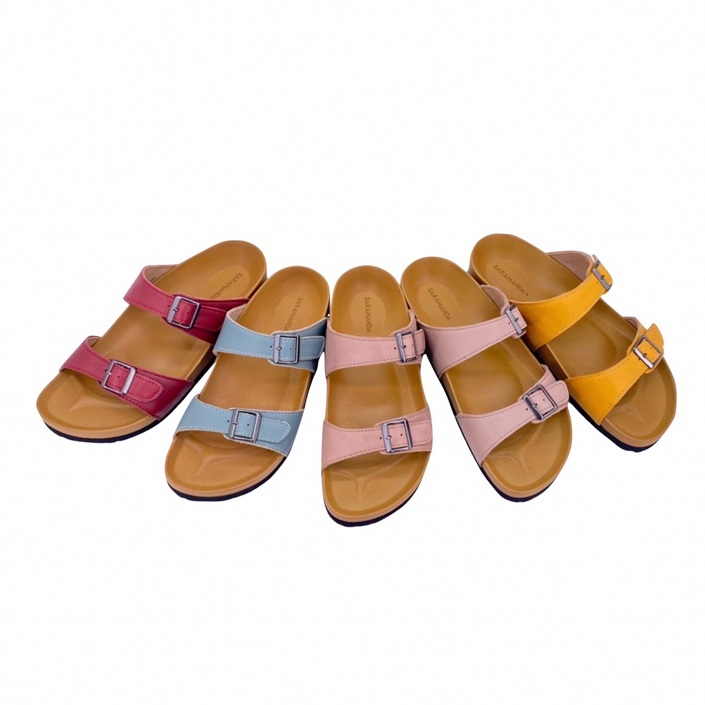 Saramanda รุ่น 152017 Murray II รองเท้าผ้าใบผู้หญิง แบบสวม หนังลูกแกะ ...