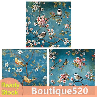 Bou 11CT ชุดปักครอสติช Diy สําหรับตกแต่งเย็บปักถักร้อย 45x45 ซม