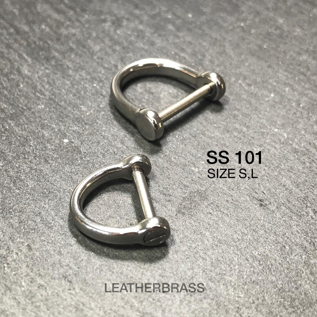 SS101 JAPAN เครื่องประดับกระเป๋า อะไหล่กระเป๋า**ราคาต่อชิ้น**อะไหล่พวงกุญแจ สเตนเลสแท้ อุปกรณ์งานหนัง leatherbrass