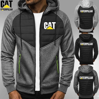 เสื้อแจ็คเก็ตแฟชั่นสําหรับผู้ชายแขนยาวลาย Cat Caterpillar