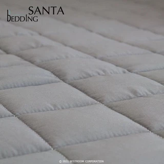 SANTA Bedding ผ้ารองกันเปื้อนที่นอน สีเทา Premium Supersoft Protector