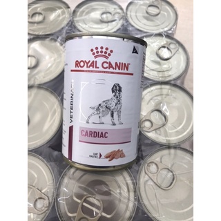 (แบบแพ็ค 12 กระป๋อง)Royal Canin Cardiac อาหารเปียกสุนัข โรคหัวใจ กระป๋อง 410g