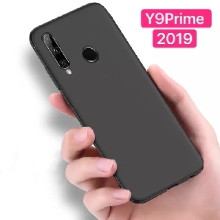 พร้อมส่งทันที Case Huawei Y9 Prime 2019 เคสโทรศัพท์หัวเว่ย Y9Prime 2019 เคสนิ่ม tpu เคสสีดําสีแดง เคสซิลิโคน สวยและบางมา