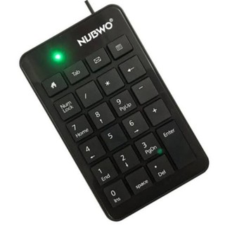 NUBWO NK-22 คีบอดตัวเลขมีสาย USB Keyboard NUMERRIC KEYPAD