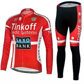 ชุดปั่นจักรยานแขนยาว TINKOFF