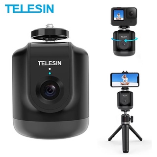 TELESIN Smart Shooting Gimbal Selfie 360° Rotation Auto Face Object Tracking For GoPro Osmo Action Smartphone Camera Vlo