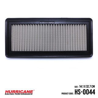 HURRICANE กรองอากาศสแตนเลส , ผ้าแดง Honda Accord HS-0044