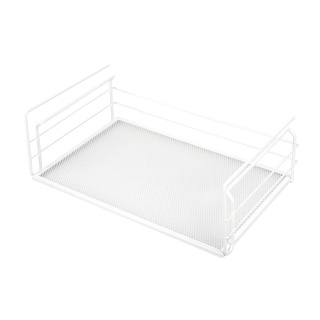 ตะกร้าเสริมชั้นจัดเก็บในครัว ใหญ่ KECH สีขาวLARGE KITCHEN STORAGE RACK KECH WHITE