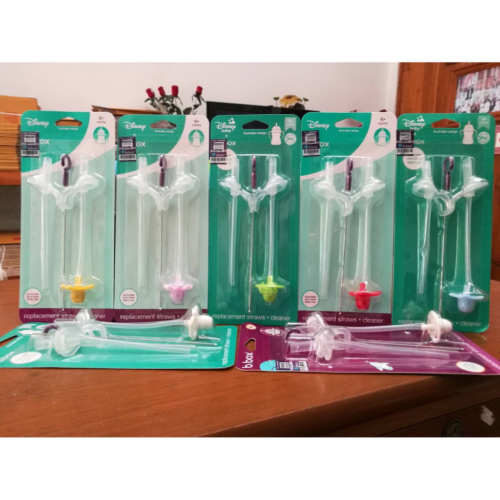 หลอดอะไหล่+แปรงล้างหลอด bbox sippy cup