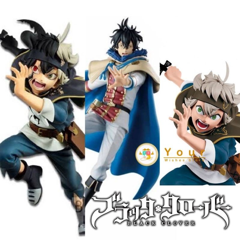 🇯🇵 โมเดล DXF Black Clover แบล็คโคลเวอร์ แอสต้า ฟิกเกอร์ LotJP Asta Yuno figure model อัสต้า ยูโน