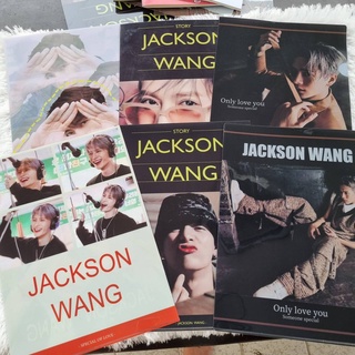 แฟ้มสอดซองพลาสติก ลาย แจ็คสัน หวัง Jackson wang