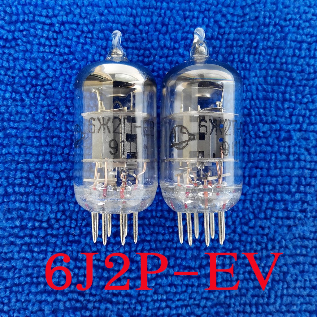 6J2P-EV  pre vacuum tube หลอด 6ZH2P-EV อัพเกรดปรีหลอดแทน 6J2 และ 6J1 จีน (6K4 AS6 /5725/ 6F36)  EF95