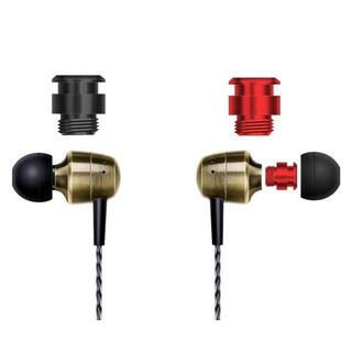 Knowledge Zenith หูฟัง In-ear รุ่น KZ GR บอดี้ทองเหลืองเปลี่ยน Filter เสียงได้ (สีทอง)