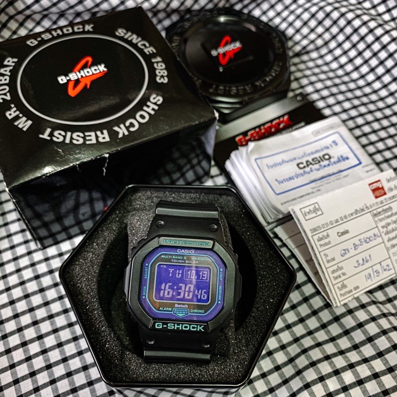 นาฬิกา G-Shock รุ่น GW-B5600BL มือสอง แท้100%
