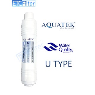 ไส้กรอง แคปซูล Aquatek USA Post Carbon U-Type