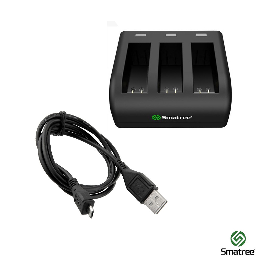 Smatree SM-500 Triple Slot Charger for Gopro