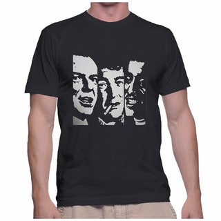 เสื้อยืดคอกลม พิมพ์ลาย The Rat Pack Gildans สีดํา สําหรับผู้ชาย