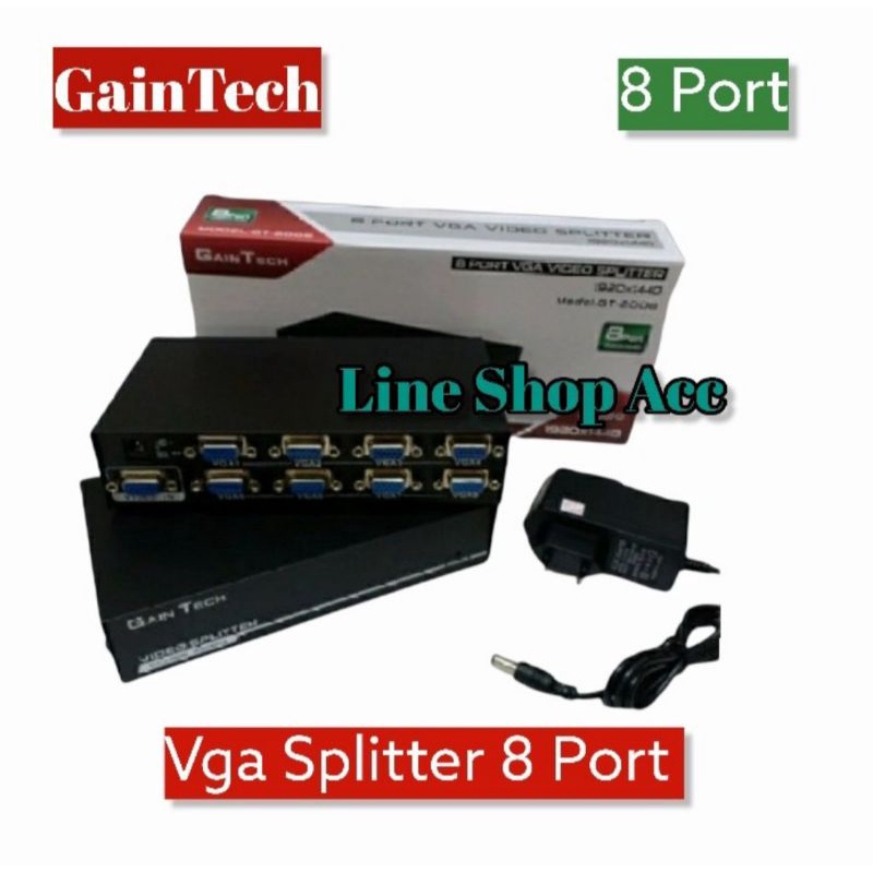 Gaintech 8 Port Vga Spliter