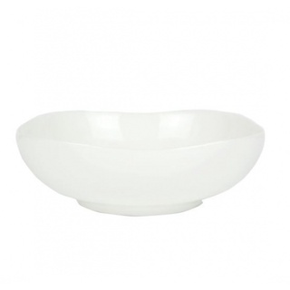 ADAMAS จานผลไม้เซรามิค 8 นิ้ว FA006 สีขาว