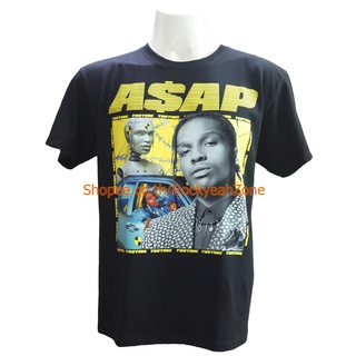 เสื้อวง A$AP ROCKY เสื้อไซส์ยุโรป เอแซ็พ ร็อคกี้ PTA1838 เสื้อวงร็อค เมทัล สากล Rockyeah