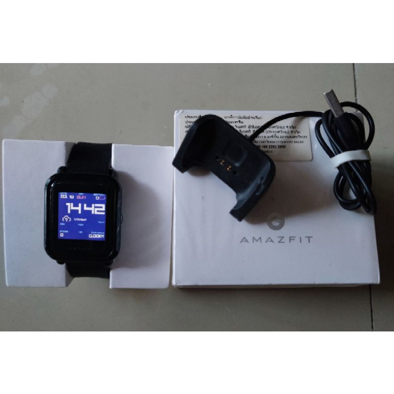 Amazfit Bip Smartwatch อ่านภาษาไทย​ได้ มือสอง