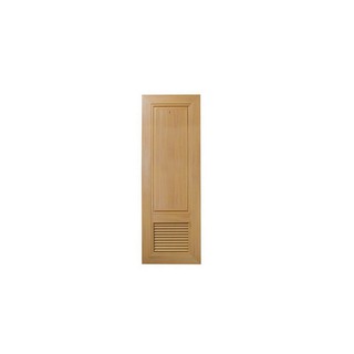 ประตู ห้องน้ำ PVC AZLE W1 เกล็ด มอก.70x200 ซม. GOLDEN TEAK | AZLE | 55556 ประตูPVC ประตูPVC Doors Super Value ประตู ห้อง