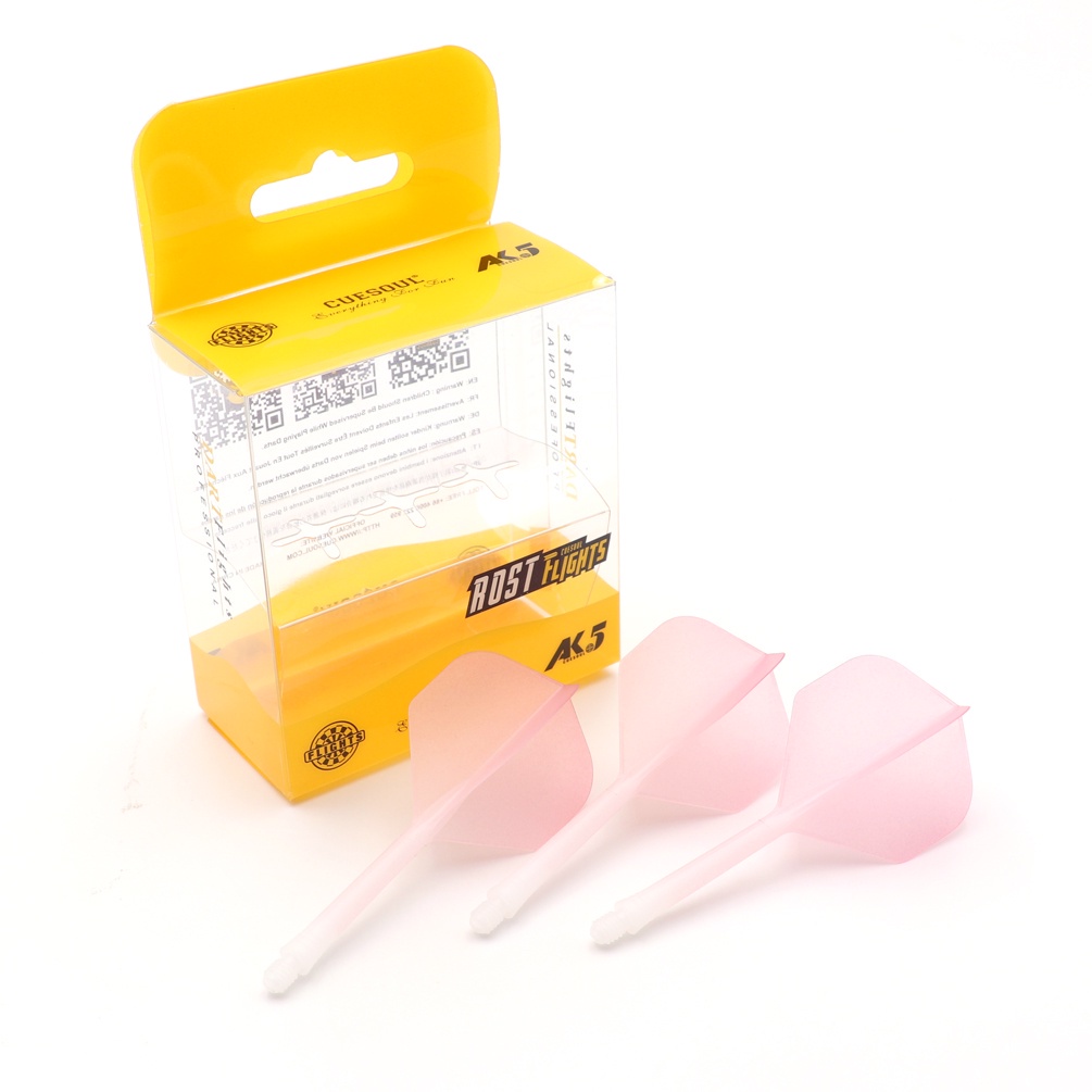 Cuesoul AK5 ROST เพลาลูกดอก และเครื่องบินสําเร็จรูป ทรงมาตรฐาน สีสันสดใส