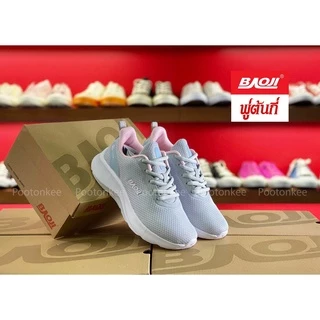 Baoji BJW 832 รองเท้าผ้าใบบาโอจิ รองเท้าผ้าใบผู้หญิง ผูกเชือก ไซส์ 37-41ของแท้ สินค้าพร้อมส่ง