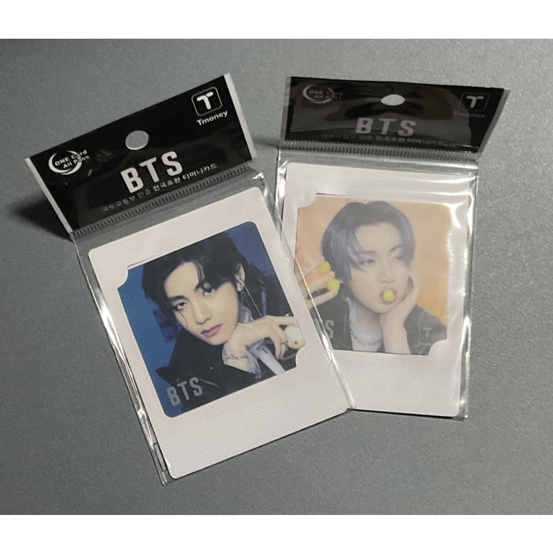 พร้อมส่ง BTS x Tmoney Polaroid ver. JK V ทีมันนี่ จองกุก วี บังทัน