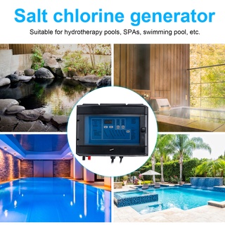 Daily U 50g/H Electrolytic Salt Chlorine Machine 100W Chlorine Generator for Swimming Pool SPA 230-240V