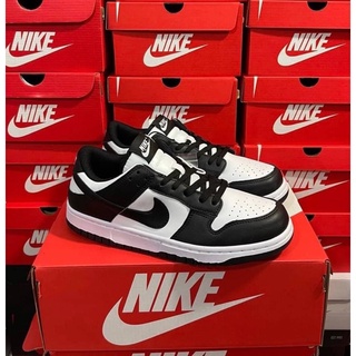 🔥ฟรีค่าจัดส่ง 🔥  Nike Dunk Low Panda รองเท้าแพนด้า รองเท้าผ้าใบสุดฮิต มือ 1 size : 36 - 45 พร้อมส่ง