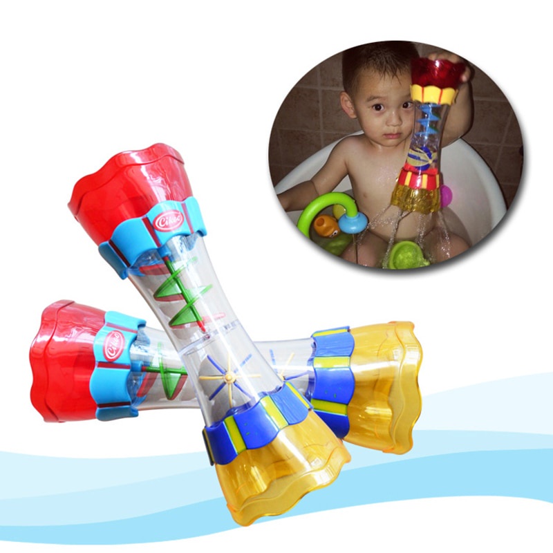 Toy Kids Children Colorful Water Bath Tub Tunes Toys Fun Whirly Wand