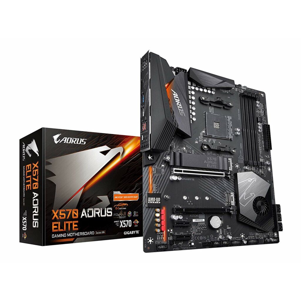 MAINBOARD (เมนบอร์ด) AM4 GIGABYTE X570 AORUS ELITE ตัวท็อป พร้อมส่ง