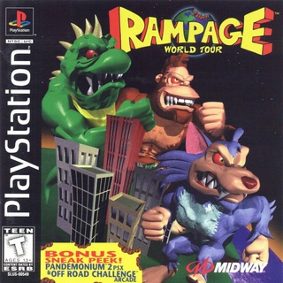 RAMPAGE 1 [PS1 US : 1 Disc]