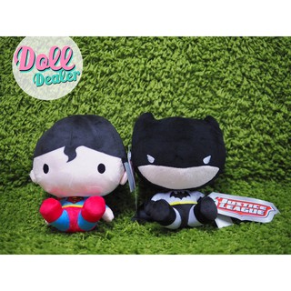 ตุ๊กตา Superman / Batman (Justice League • DC) - งานลิขสิทธิ์ (ขนาดเล็ก)