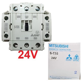 MAGNETIC ST-35 24V MITSUBISHI มิตซูบิชิ คอนแทคเตอร์ ST35 24โวล