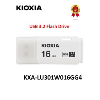 Kioxia U301 USB 3.2 (Gen1) 16GB 32GB 64GB 128GB แฟลชไดรฟ์